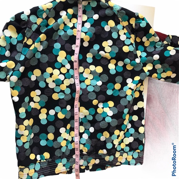 Marc Jacobs Cotton Polka Dot Zippered Jacket - Picture 14 of 15
